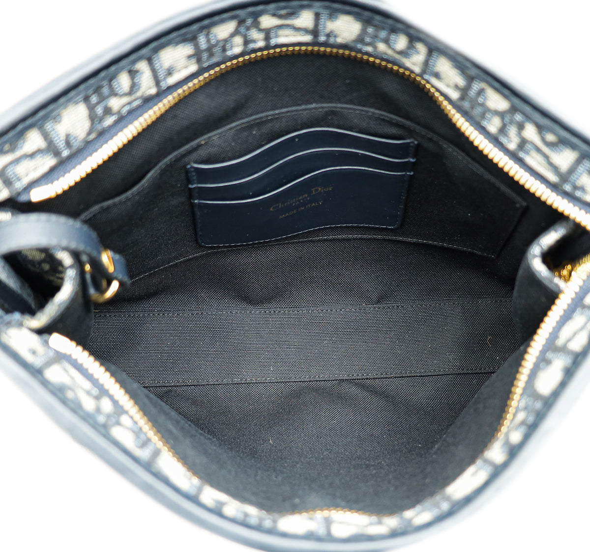 Christian Dior Blue Oblique  30 Montaigne Dea Pouch