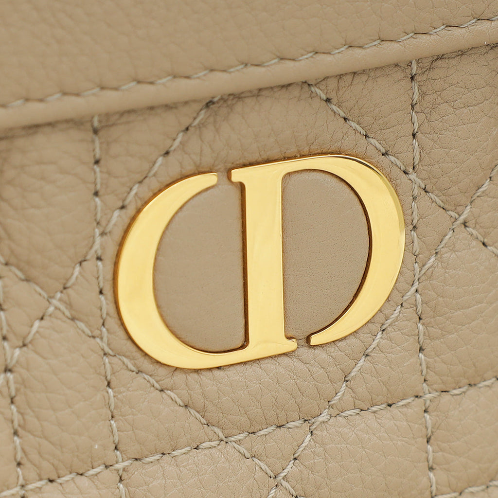 Christian Dior Sand Supple Caro Every Dior Pouch