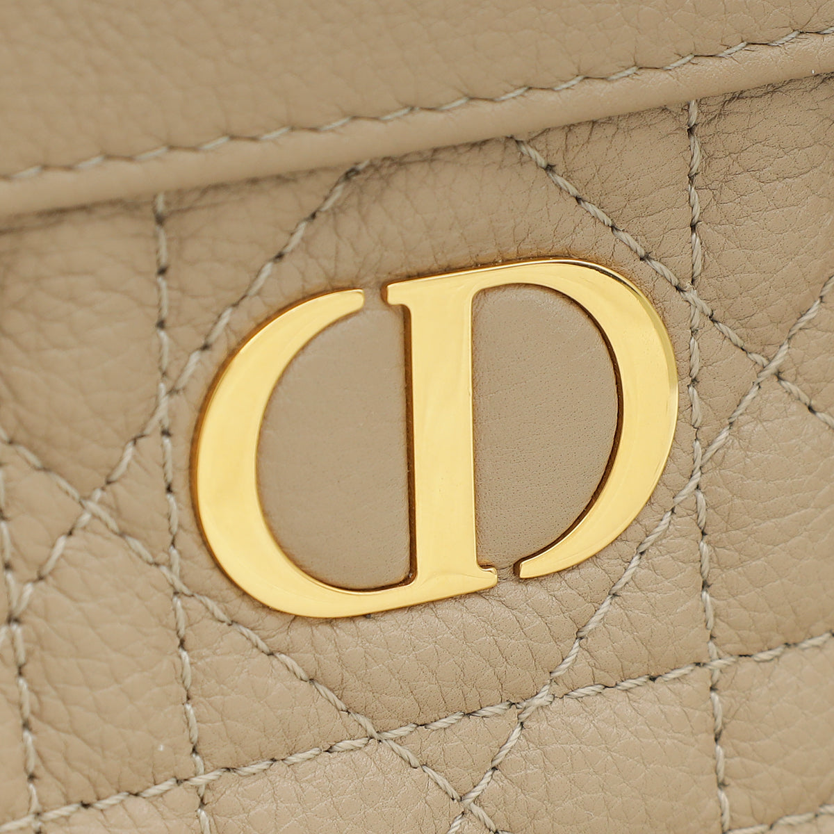 Christian Dior Sand Supple Caro Every Dior Pouch