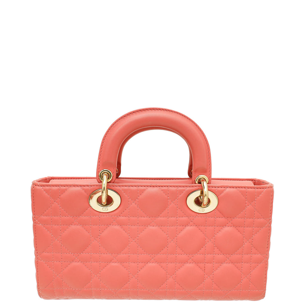Christian Dior Light Pink Lady D-Joy Medium Bag