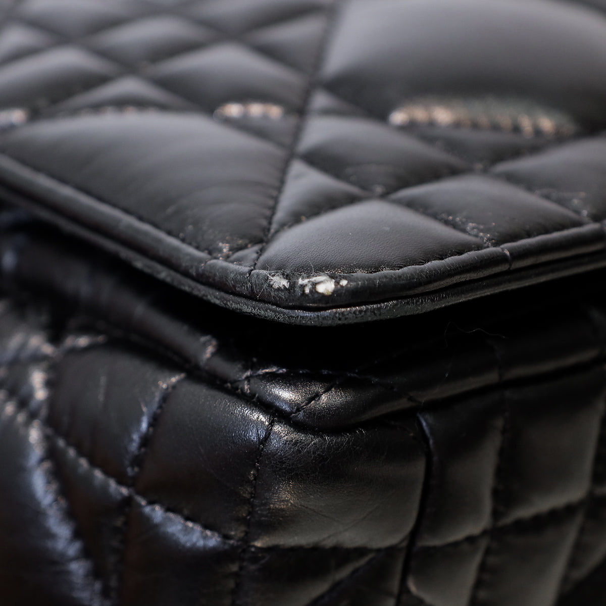 Christian Dior Black Caro Soft Cannage Large Shoulder Bag