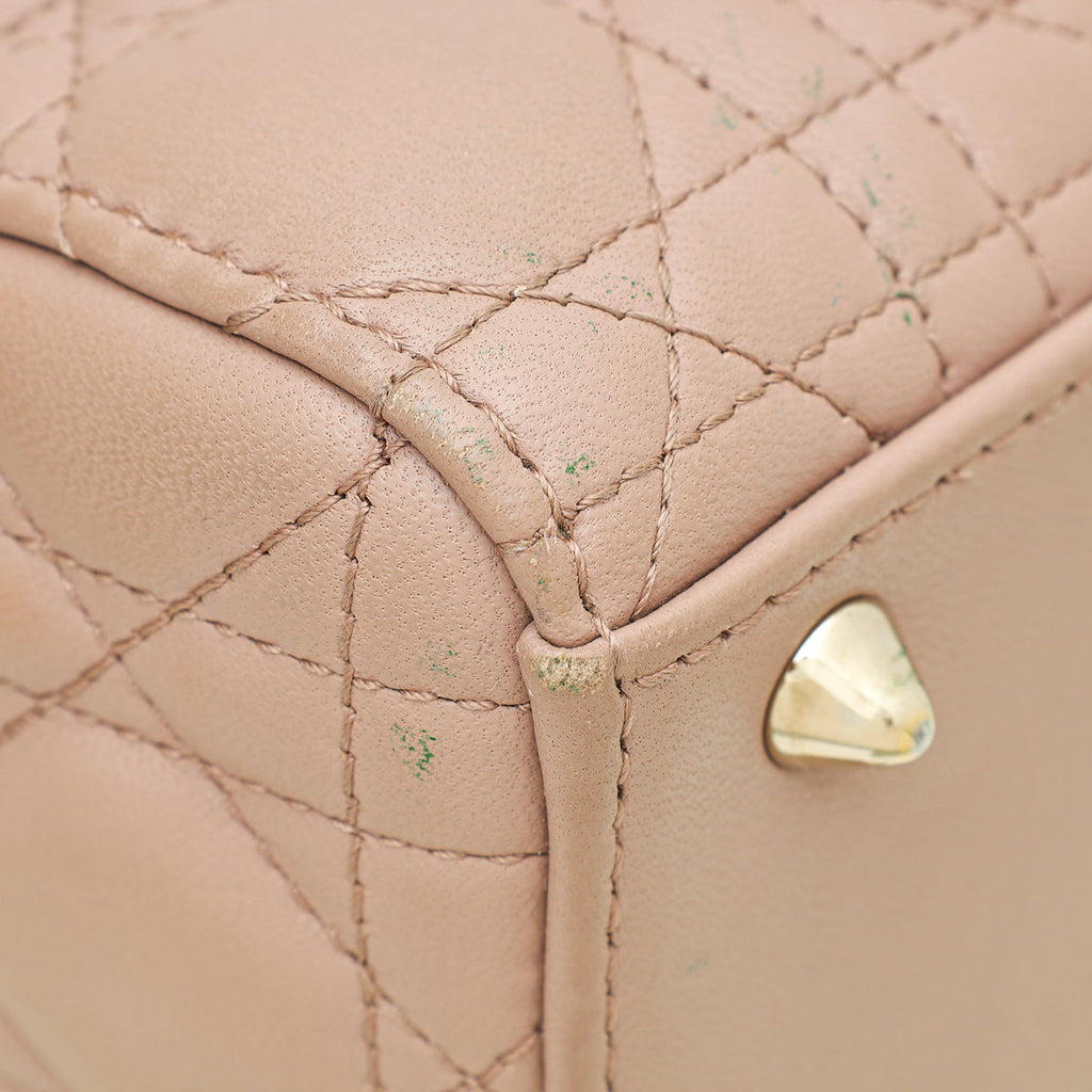 Christian Dior Rose Des Vents Lady Dior My ABCDior Small Bag
