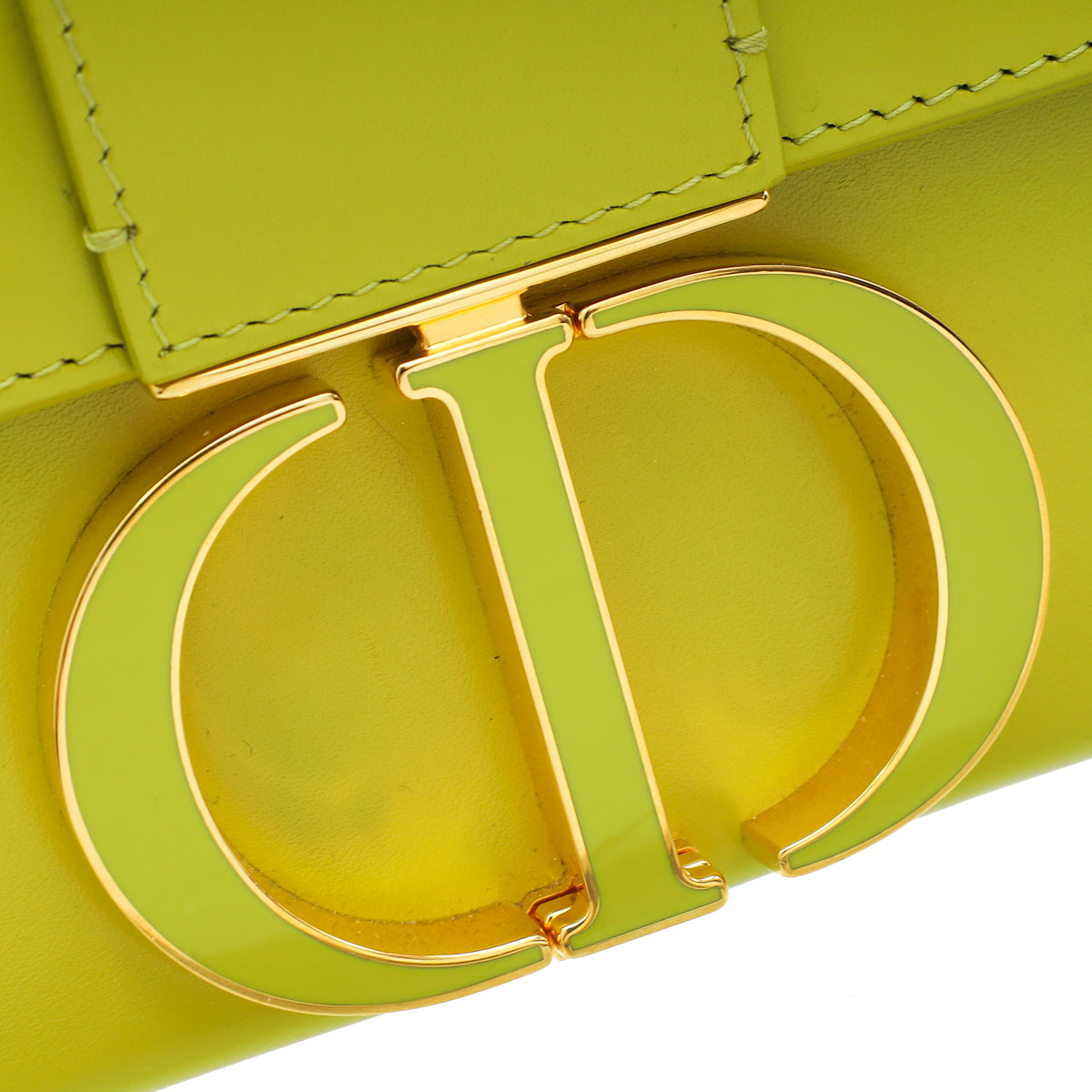 Christian Dior Kiwi 30 Montaigne Box Shoulder Bag