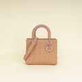 Christian Dior Blush Ultramatte Lady Dior Medium Bag