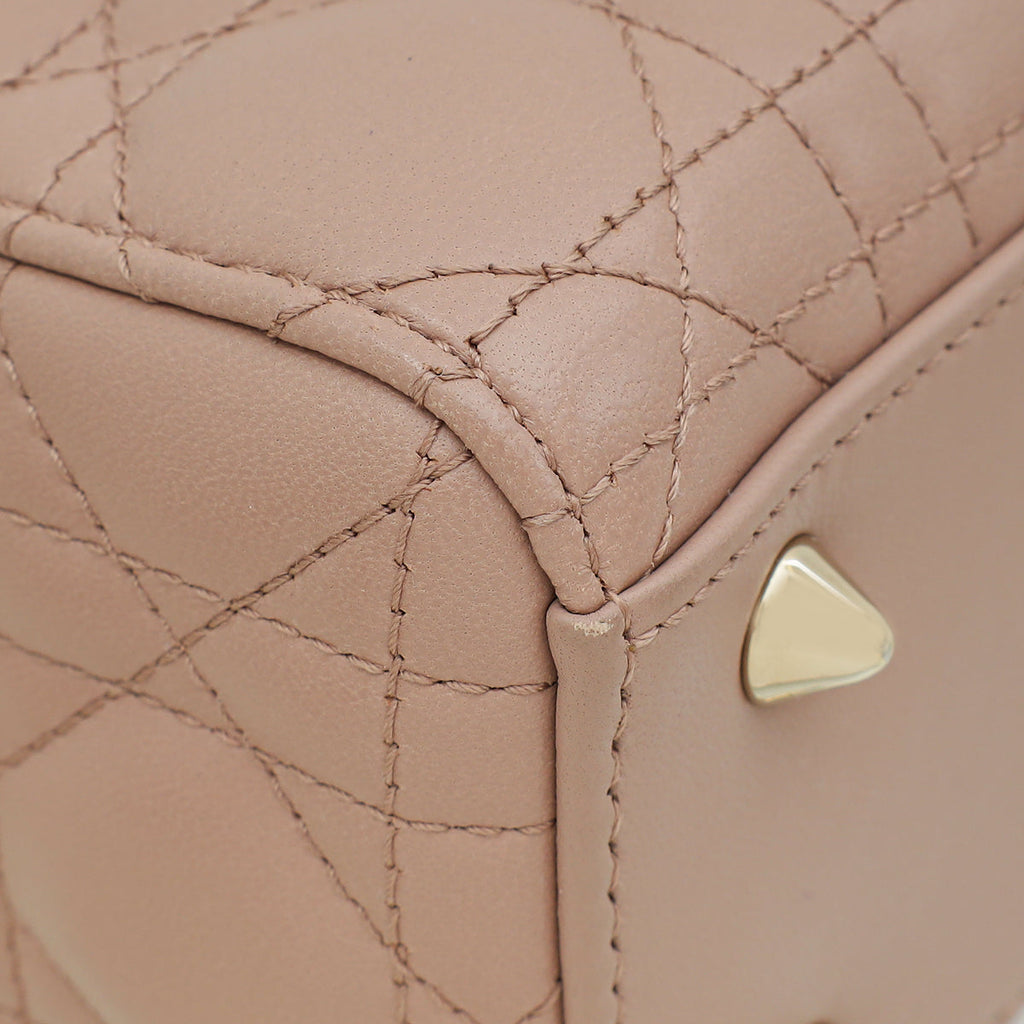 Christian Dior Blush Pink My ABCDior Lady Dior Small Bag
