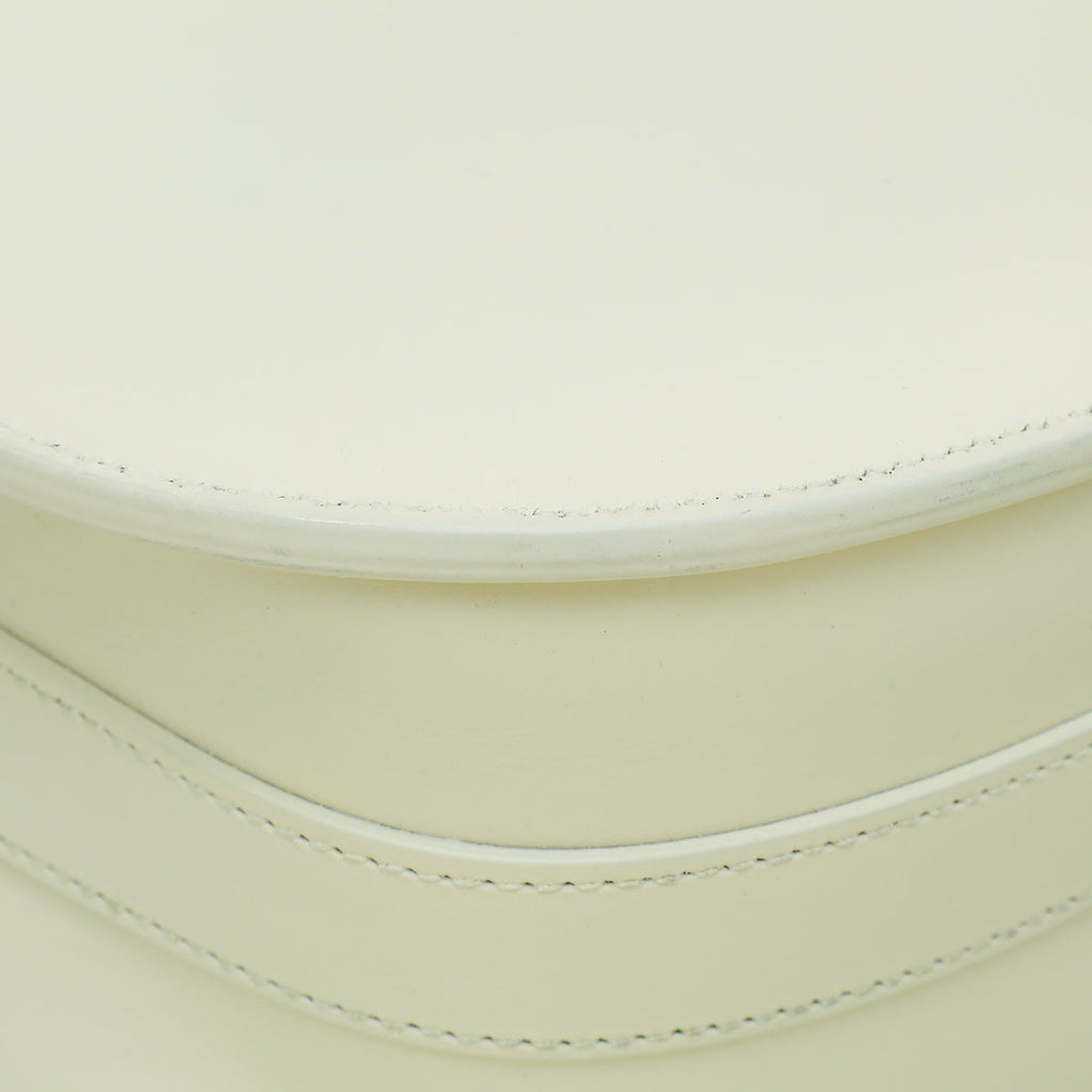 Christian Dior Cream Bobby Large Flap Bag