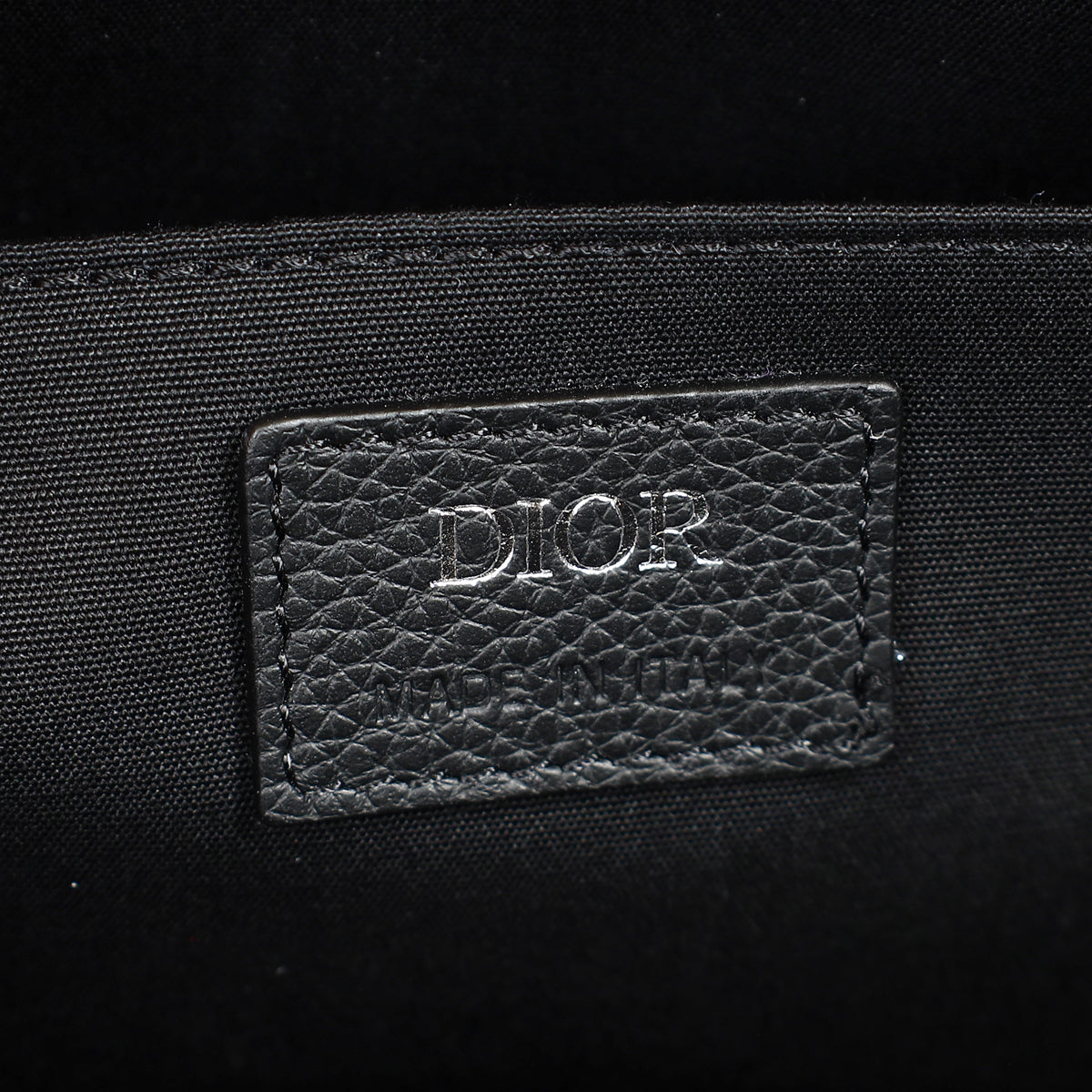 Christian Dior Bicolor Oblique Explorer Buckle Messenger Bag