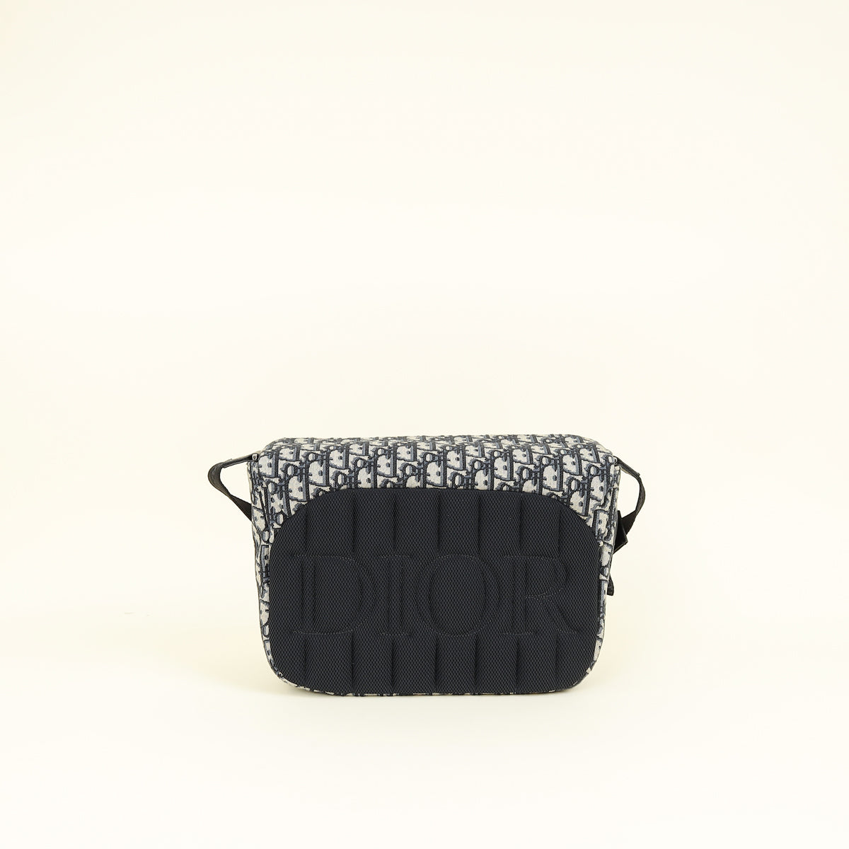 Christian Dior Bicolor Oblique Explorer Buckle Messenger Bag