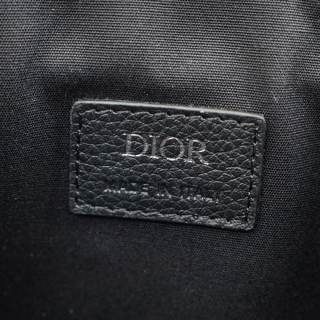 Christian Dior Bicolor Oblique Explorer Buckle Small Messenger Bag