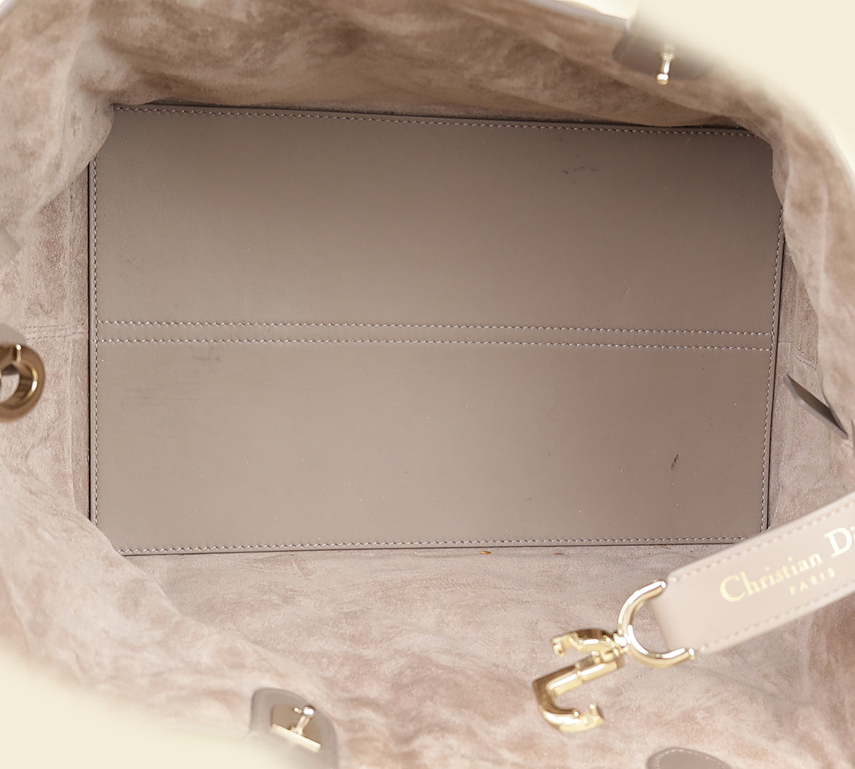 Christian Dior Warm Taupe Medium Dior Toujours Bag