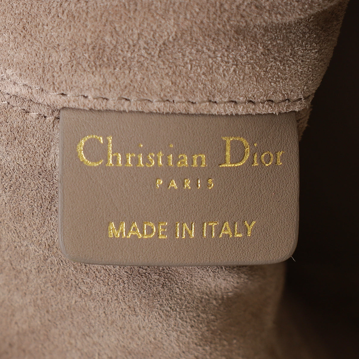 Christian Dior Warm Taupe Medium Dior Toujours Bag