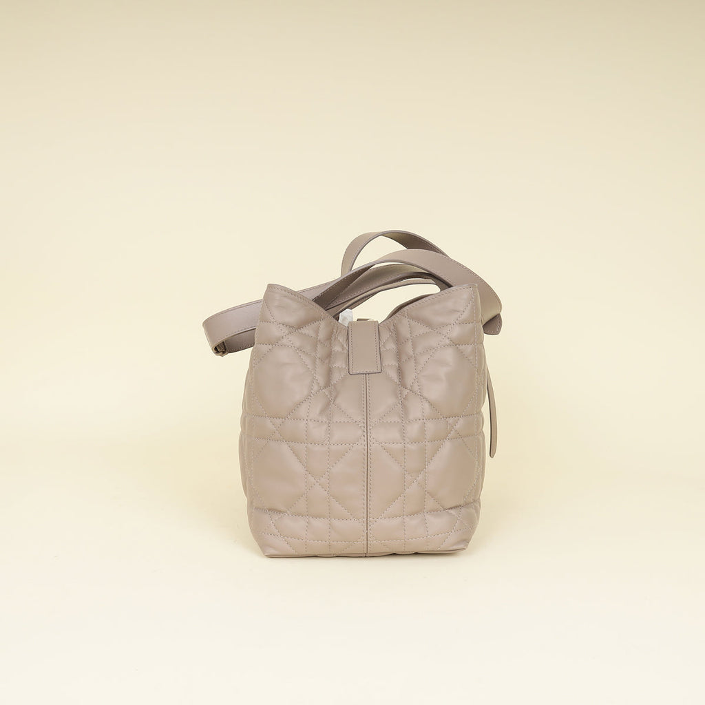 Christian Dior Warm Taupe Medium Dior Toujours Bag