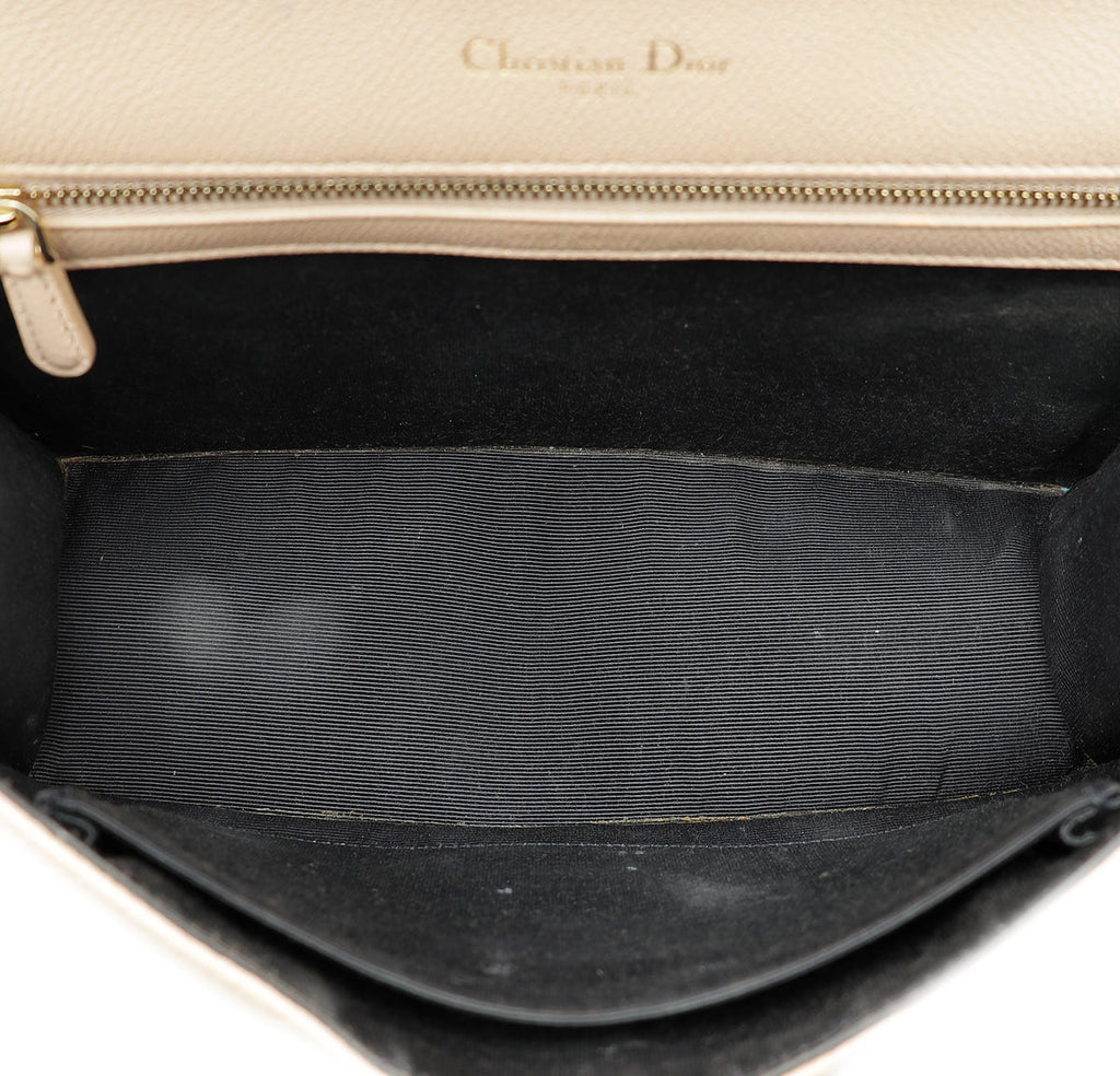 Christian Dior Light Pink Diorama Medium Flap Bag