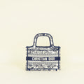 Christian Dior Bicolor Toile de Jouy Mini Book Bag