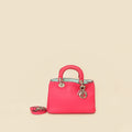 Christian Dior Fuchsia Mini Diorissimo Tote Bag