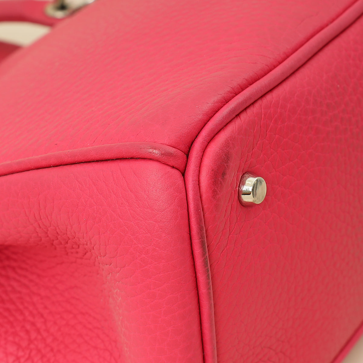 Christian Dior Fuchsia Mini Diorissimo Tote Bag