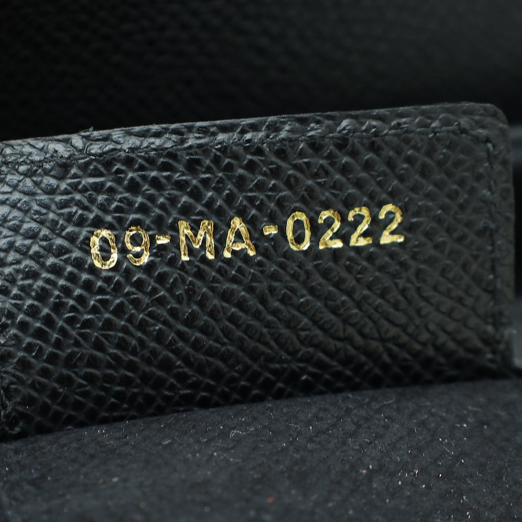 Christian Dior Black Saddle Medium Bag