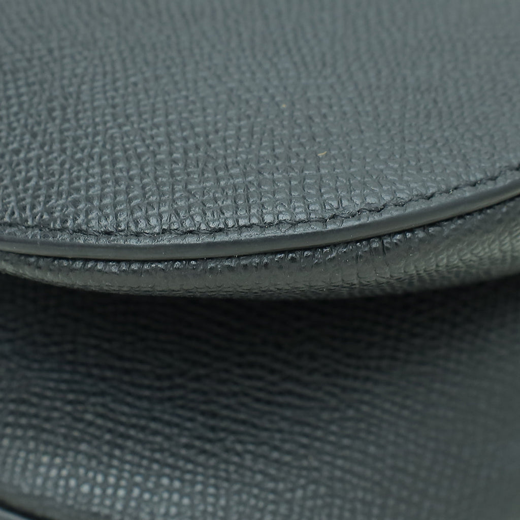 Christian Dior Black Saddle Medium Bag