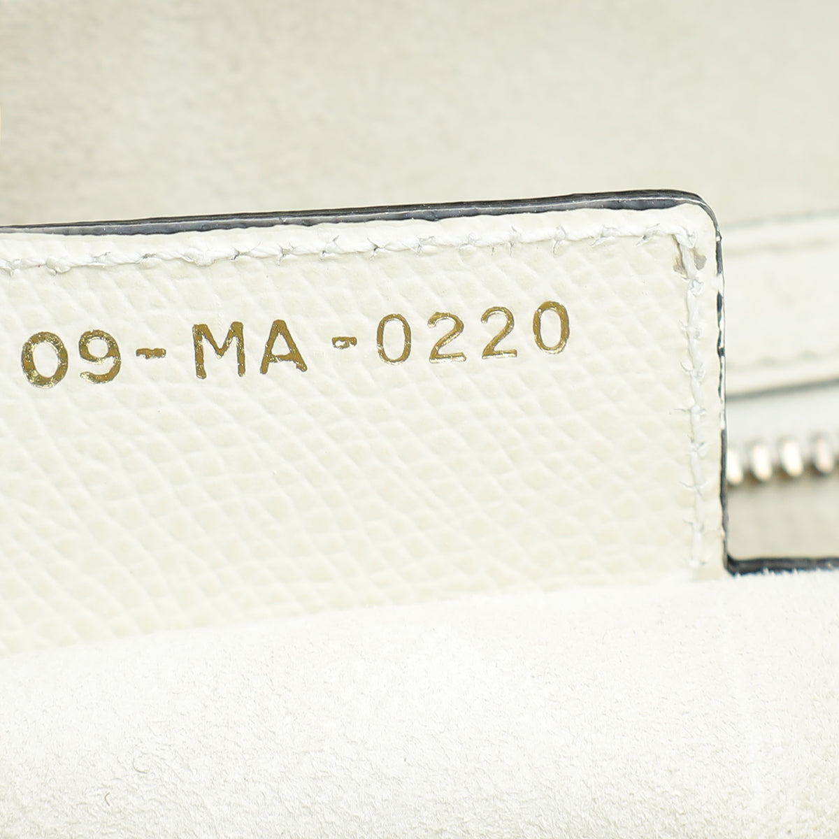 Christian Dior White Saddle Medium Bag