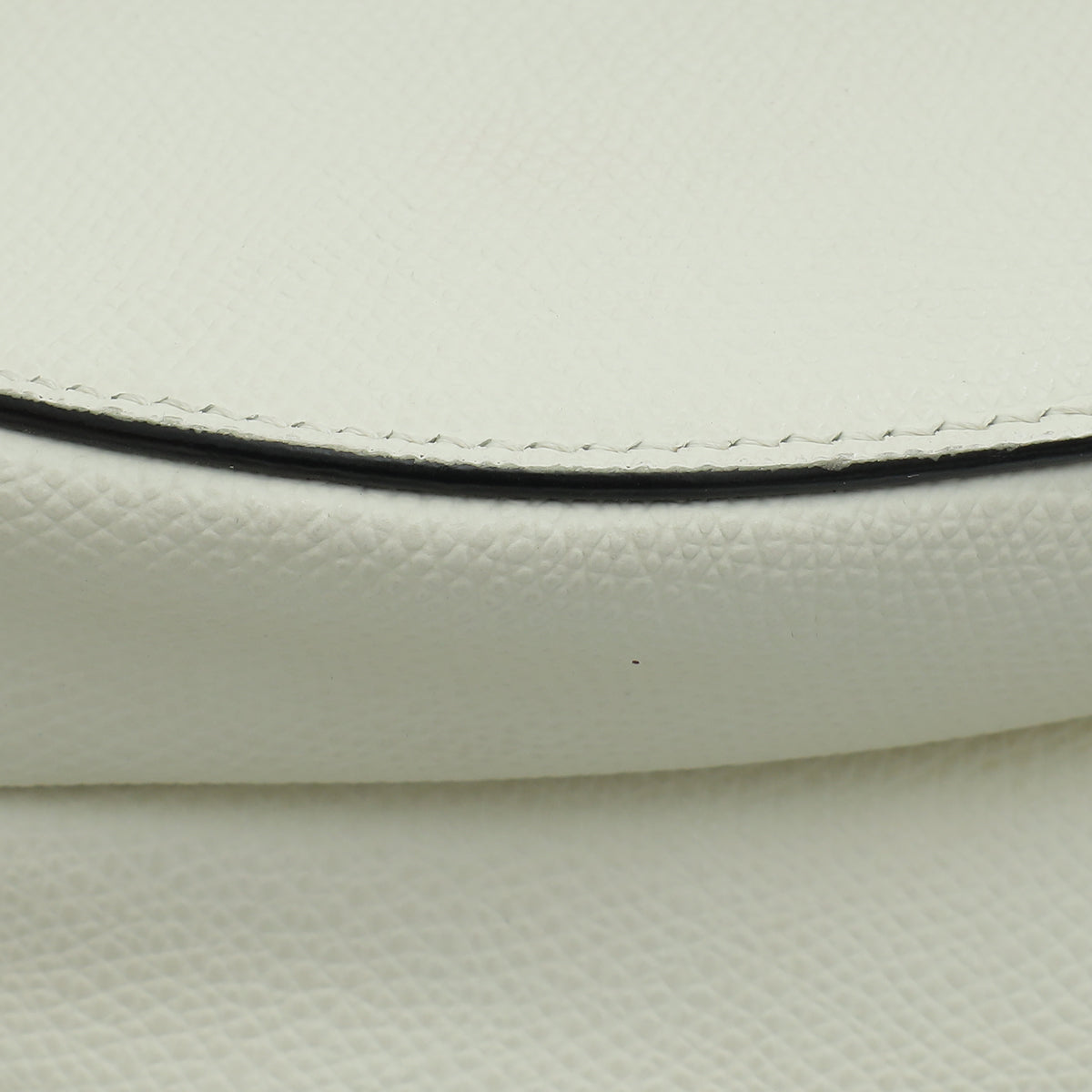 Christian Dior White Saddle Medium Bag