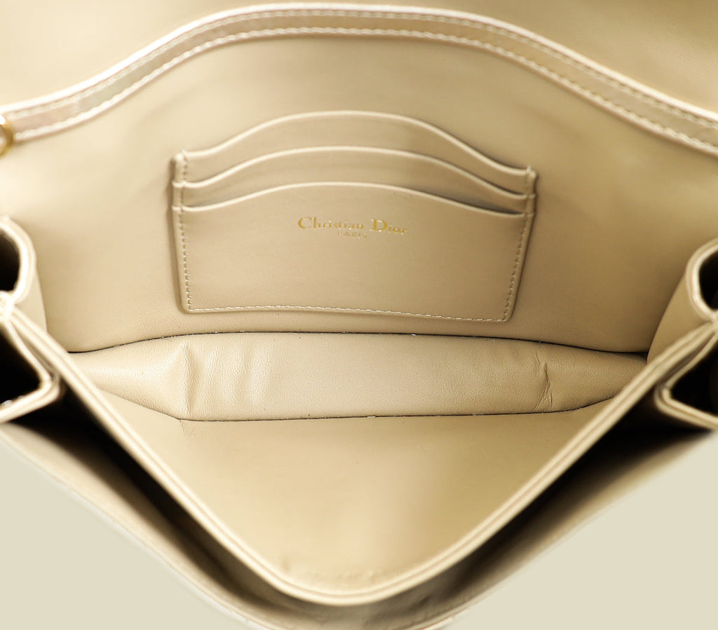 Christian Dior Metallic Light Gold My Dior Mini Bag