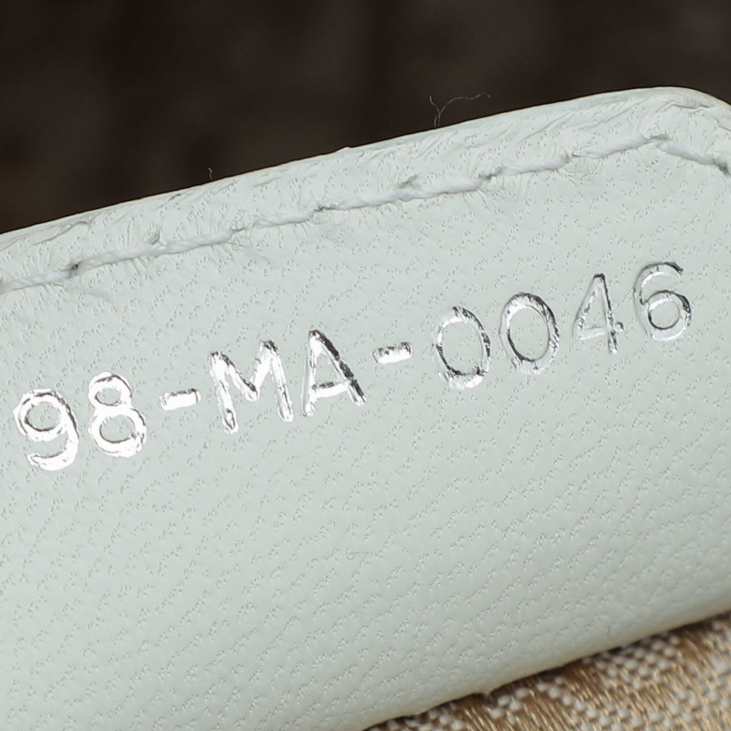 Christian Dior White Lady Dior Medium Bag