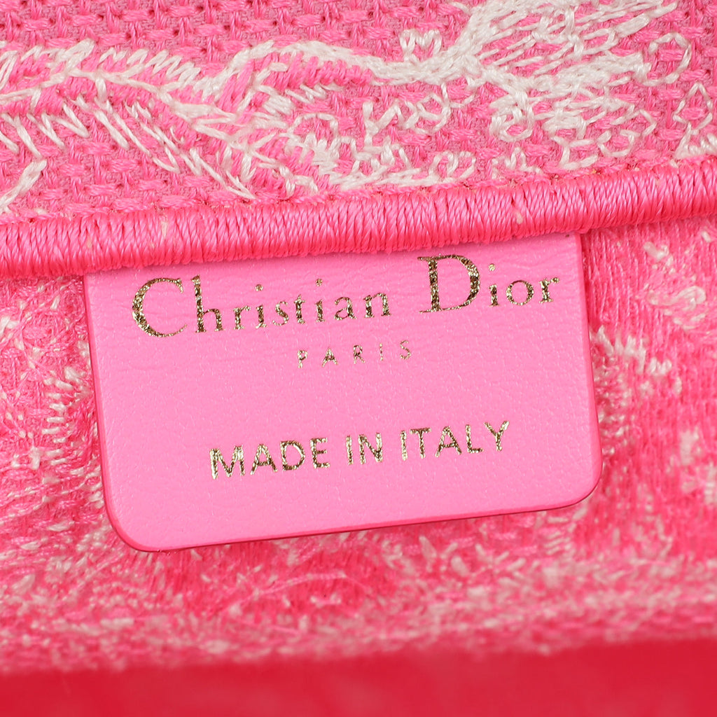 Christian Dior Bicolor Toile De Jouy Book Tote Medium Bag