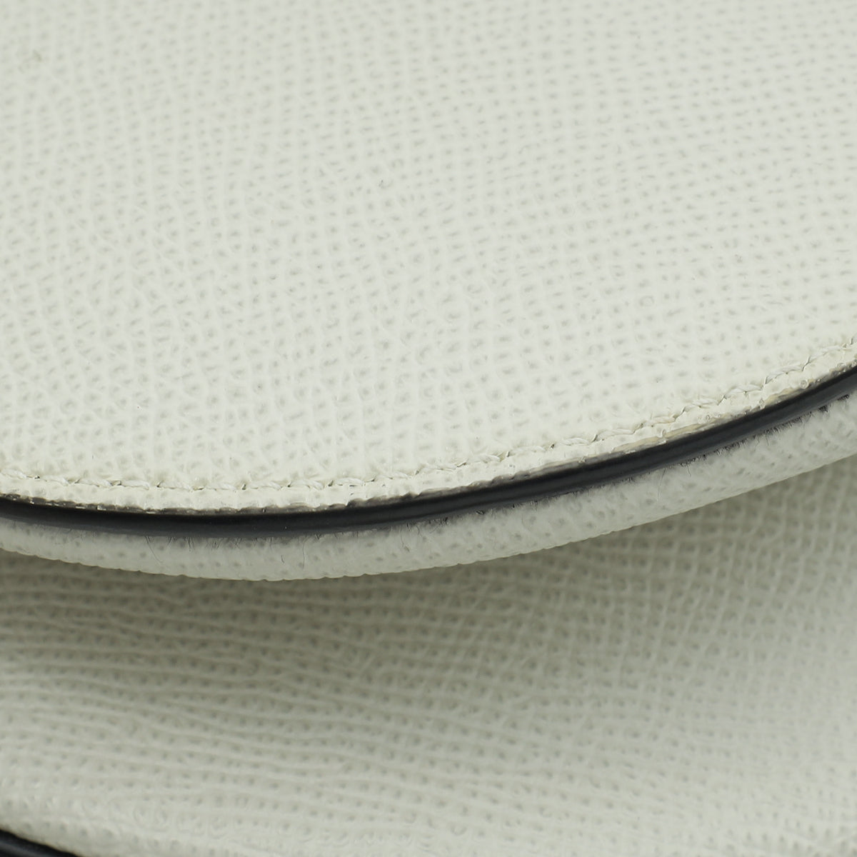 Christian Dior White Saddle Medium Bag