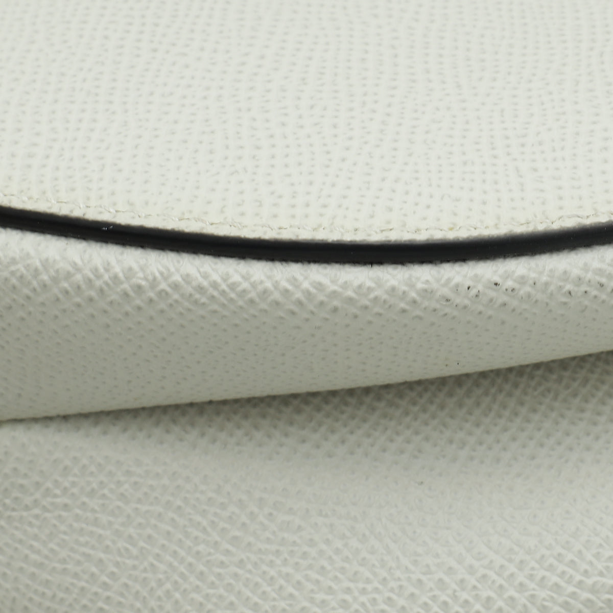 Christian Dior White Saddle Medium Bag