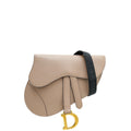 Christian Dior Dard Pink Saddle Flat Belt Pouch