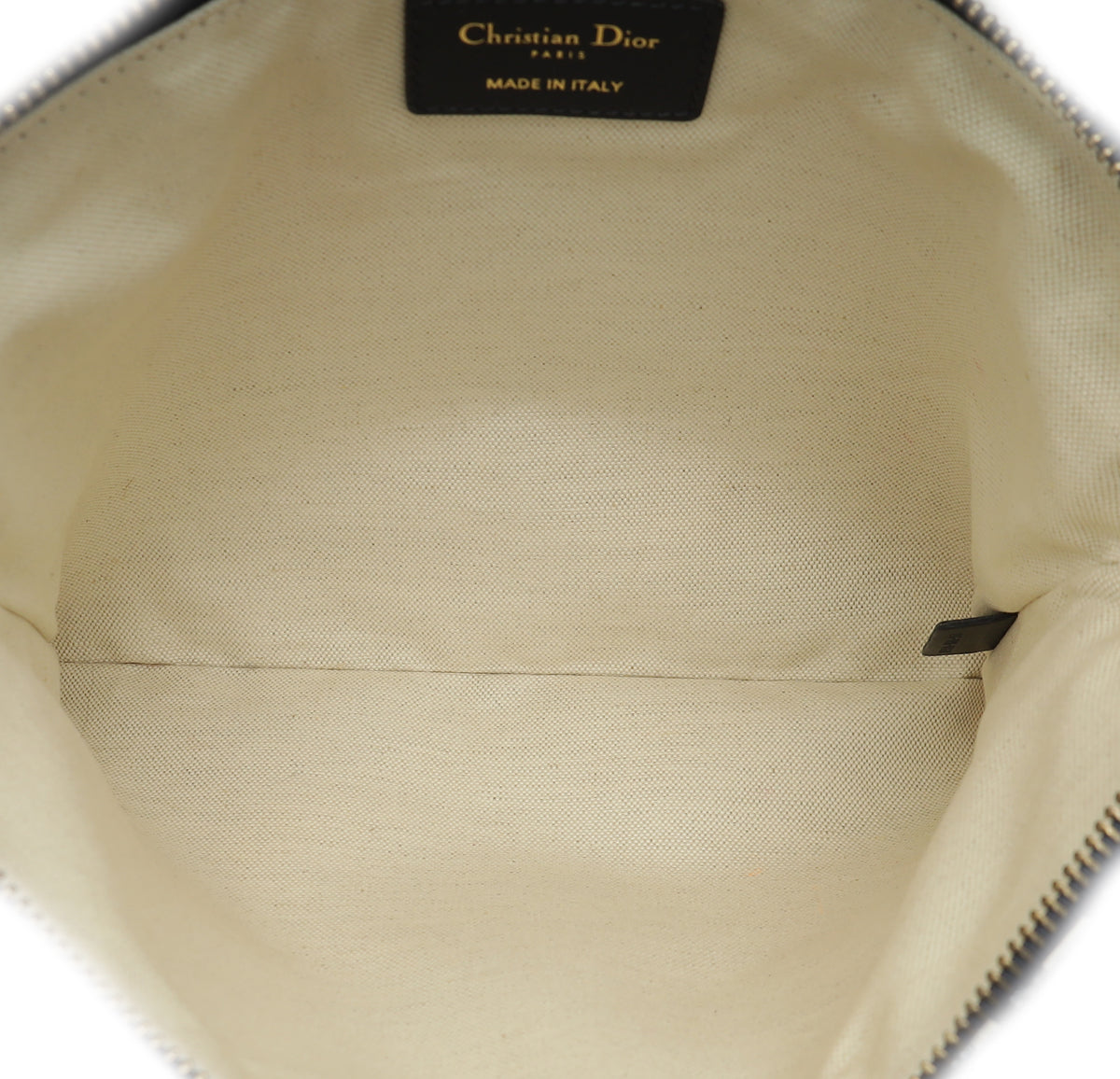 Christian Dior Navy Blue Oblique Dior Travel Travel Kit Pouch