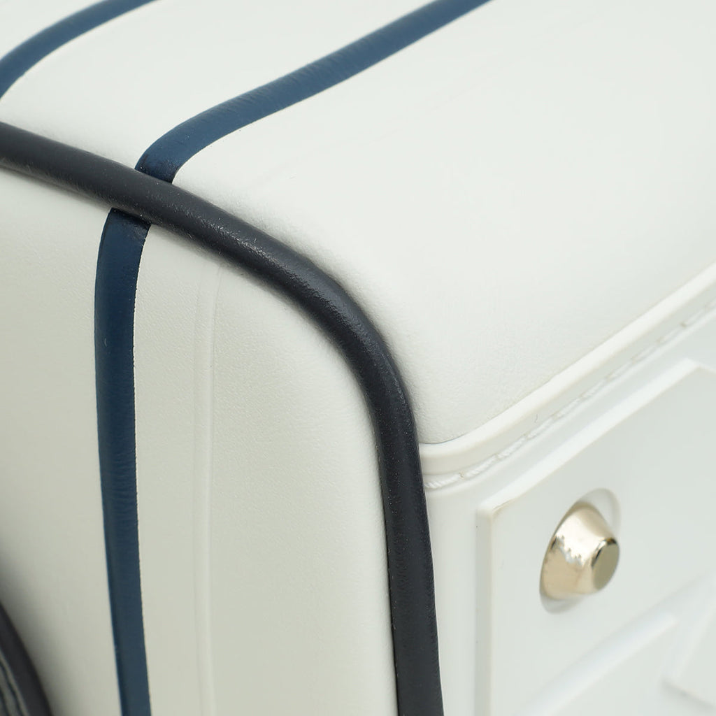 Christian Dior Bicolor Vibe Zip Small Bowling Bag