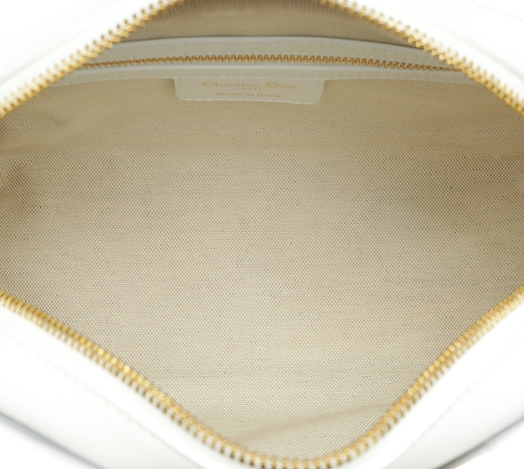 Christian Dior Bicolor Vibe Zip Small Bowling Bag