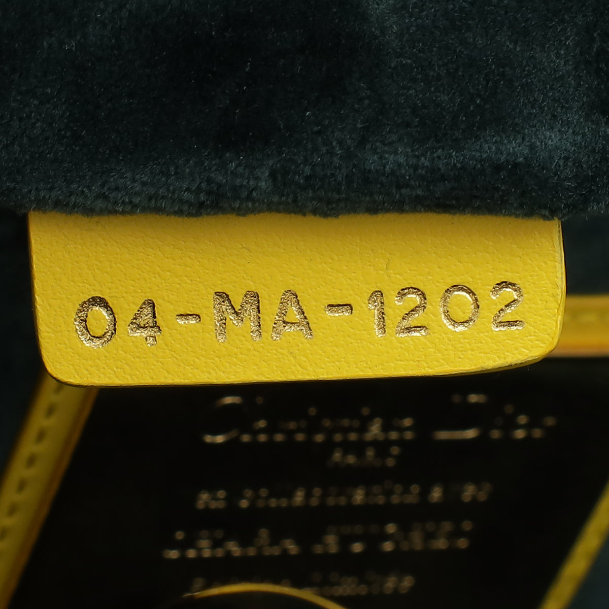 Christian Dior Yellow Multicolor L.E Shara Hughes Lady Dior Medium Bag