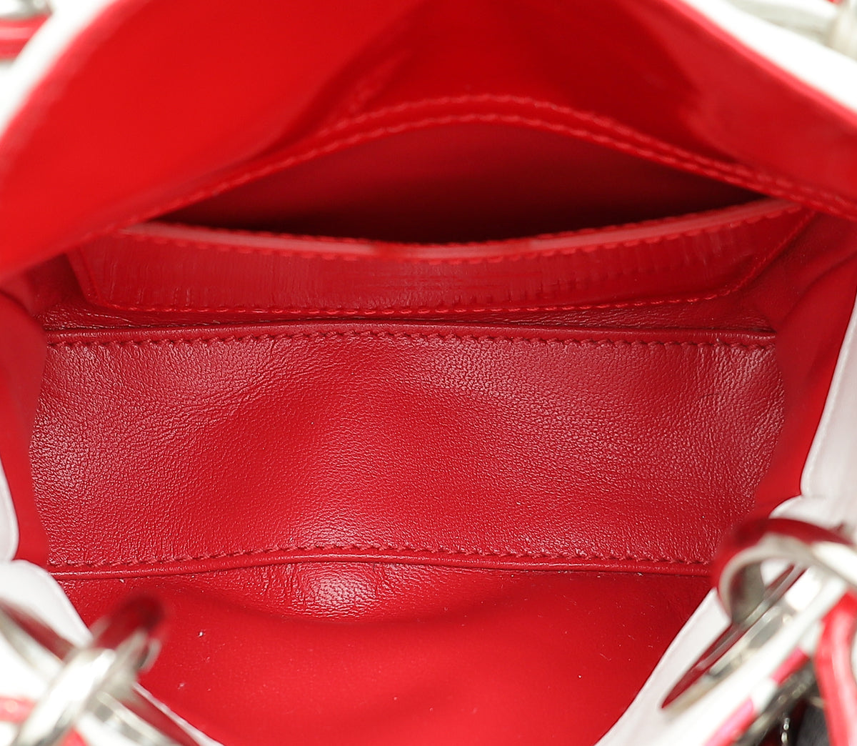Christian Dior Lady Dior Hearts Print Micro Bag