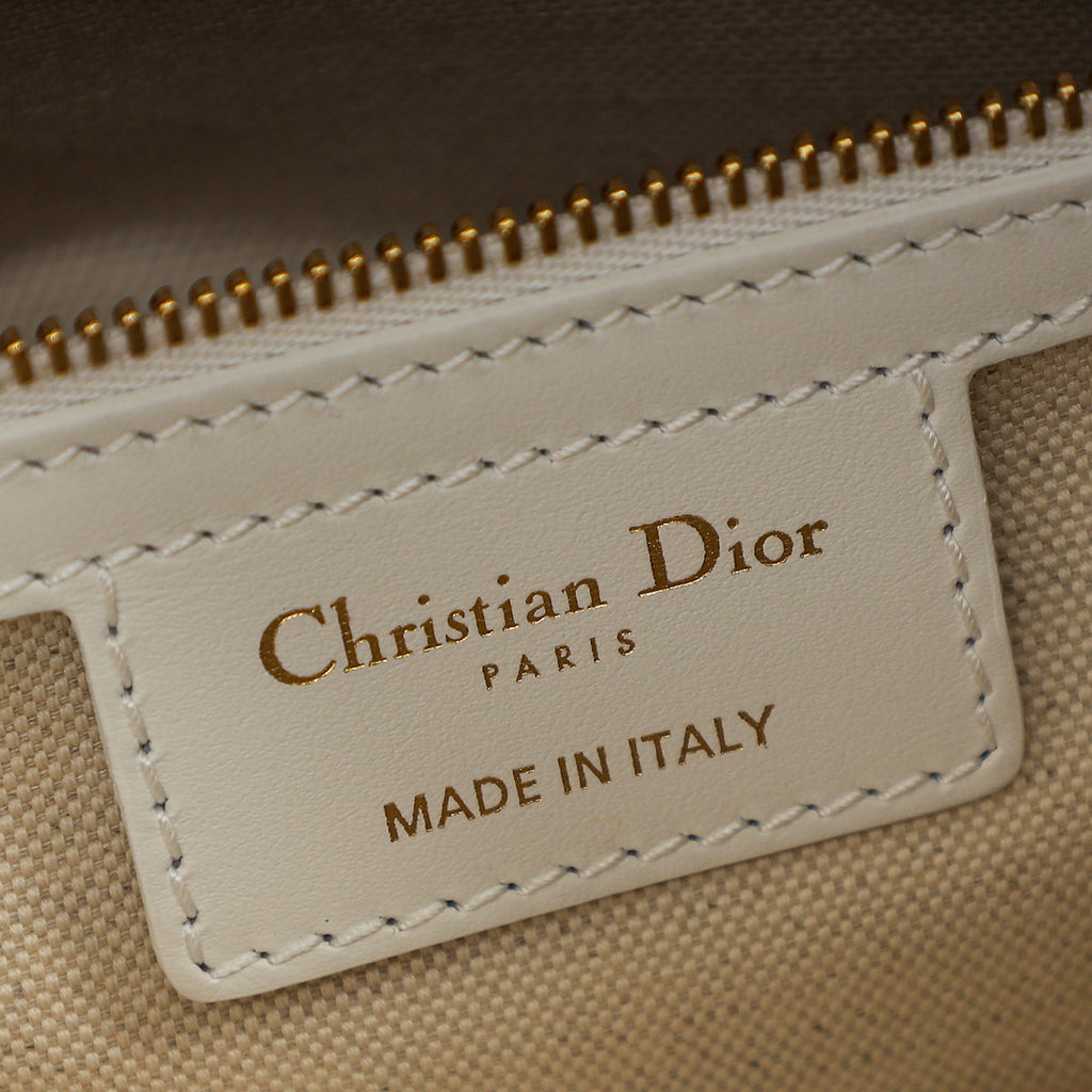 Christian Dior Bicolor Vibe Bowling Bag