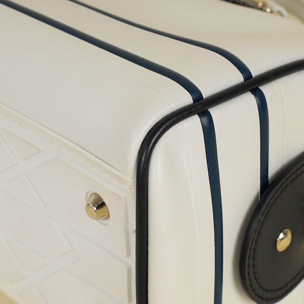 Christian Dior Bicolor Vibe Bowling Bag