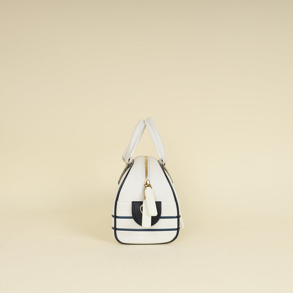 Christian Dior Bicolor Vibe Bowling Bag