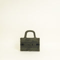 Christian Dior Bicolor Mini Book Tote Camouflage Bag