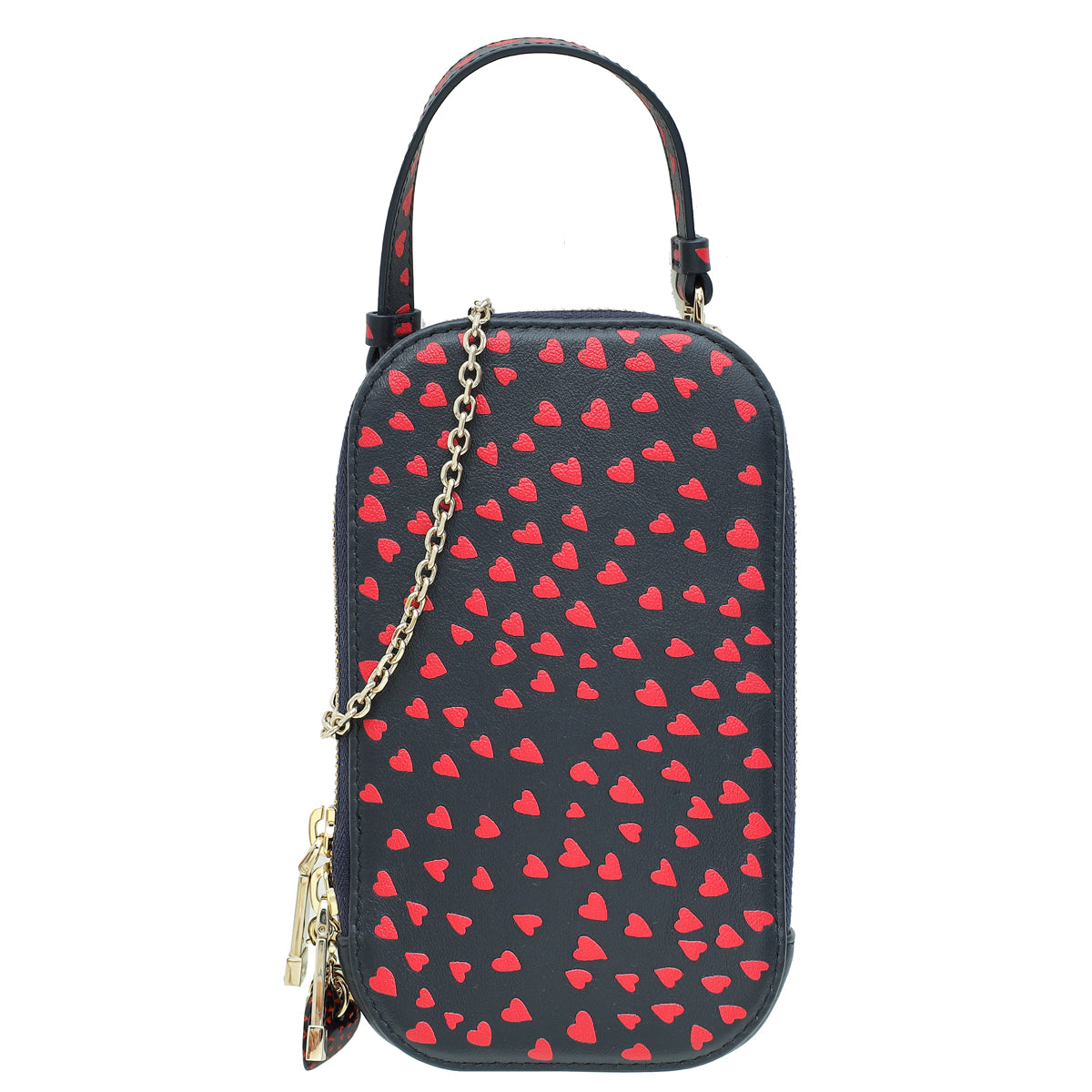 Christian Dior Bicolor I Love Paris Phone Holder Bag