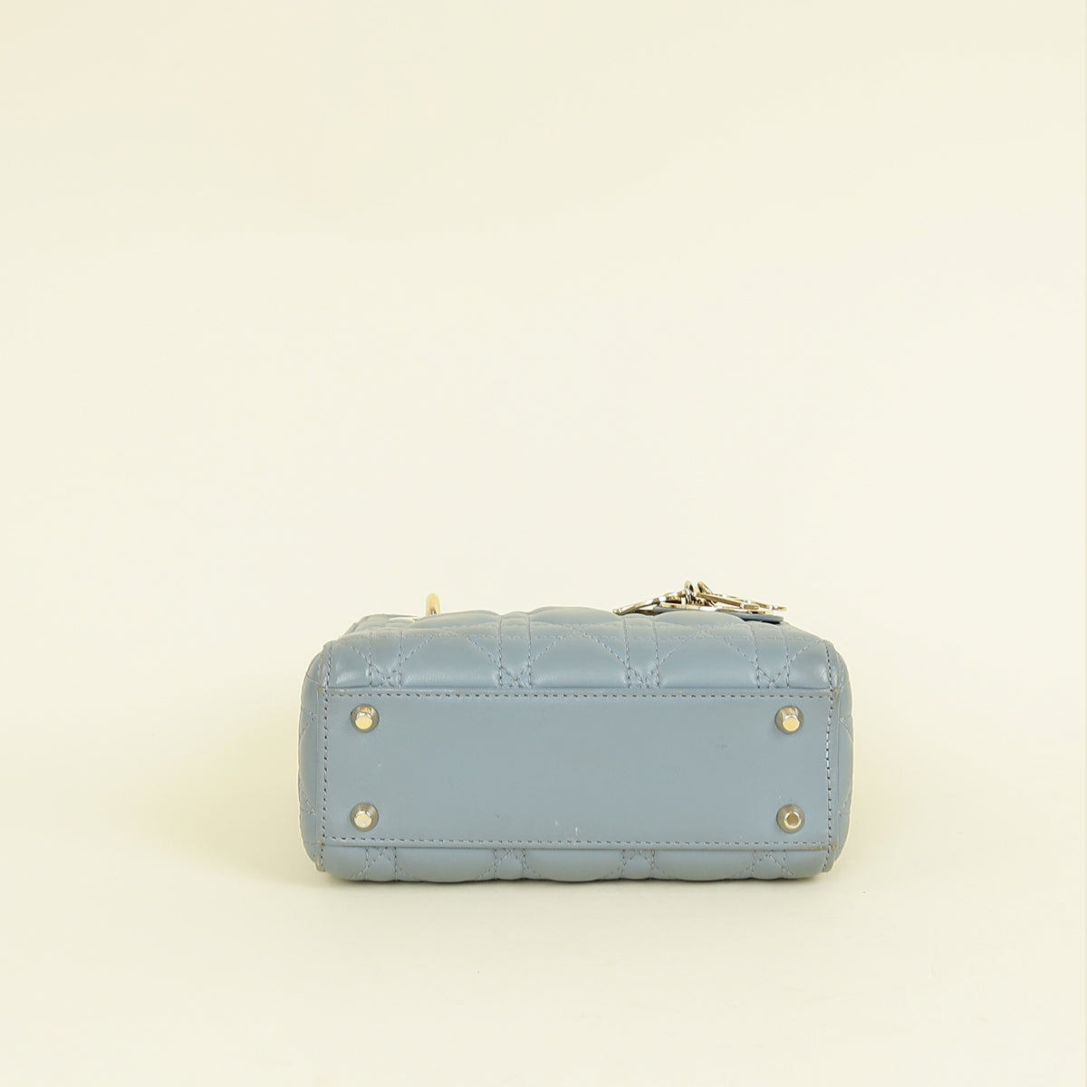 Christian Dior Cloud Blue Chain Mini Lady Dior Bag
