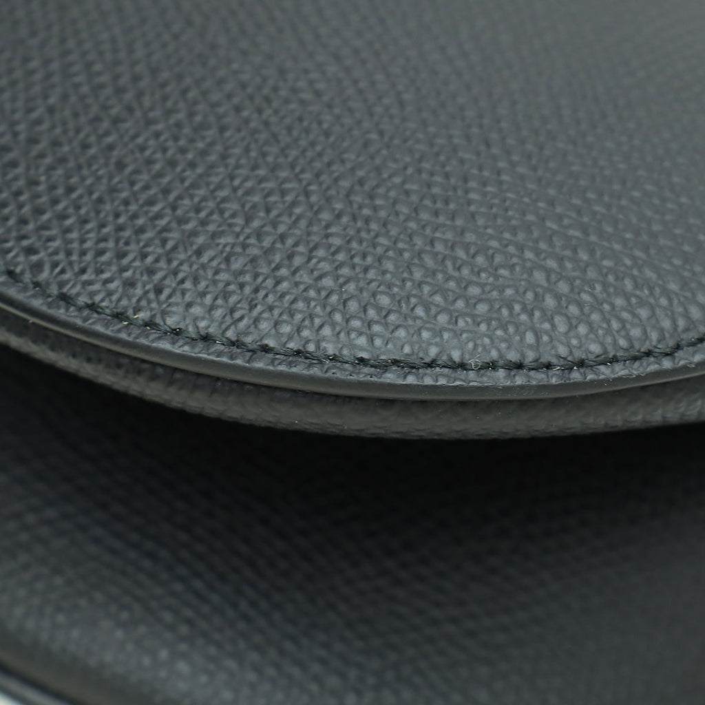 Christian Dior Black Saddle Bag