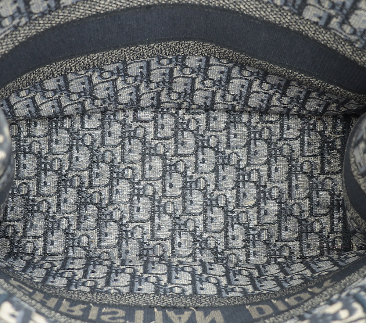 Christian Dior Bicolor Dior Oblique Book Tote Medium Bag