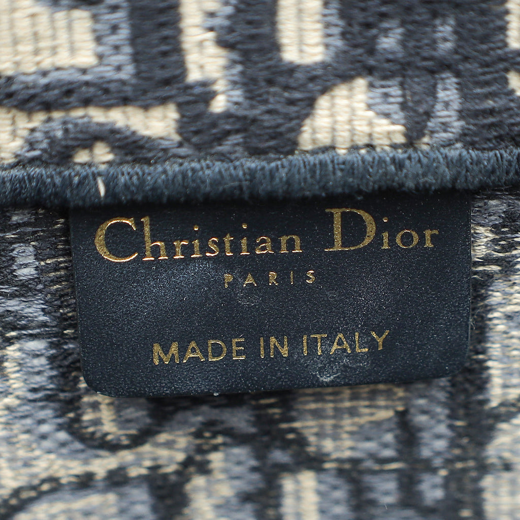 Christian Dior Bicolor Dior Oblique Book Tote Medium Bag