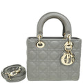 Christian Dior Grey Lady Dior My ABCDior Small Bag