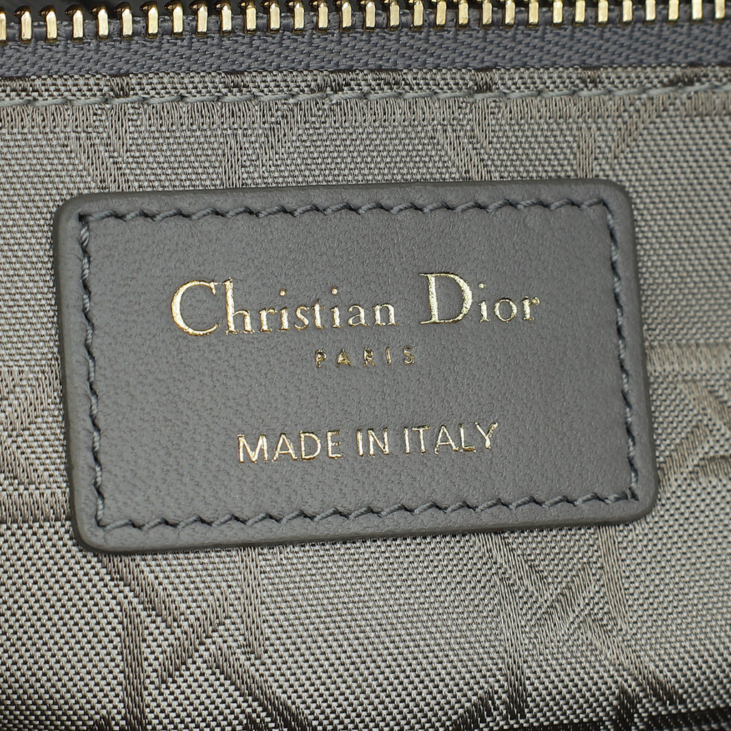 Christian Dior Grey Lady Dior My ABCDior Small Bag