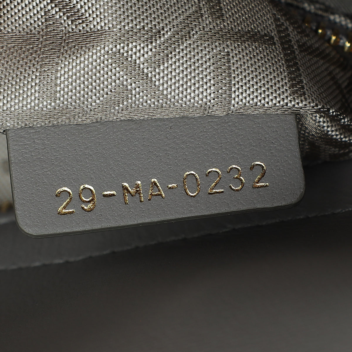 Christian Dior Grey Lady Dior My ABCDior Small Bag