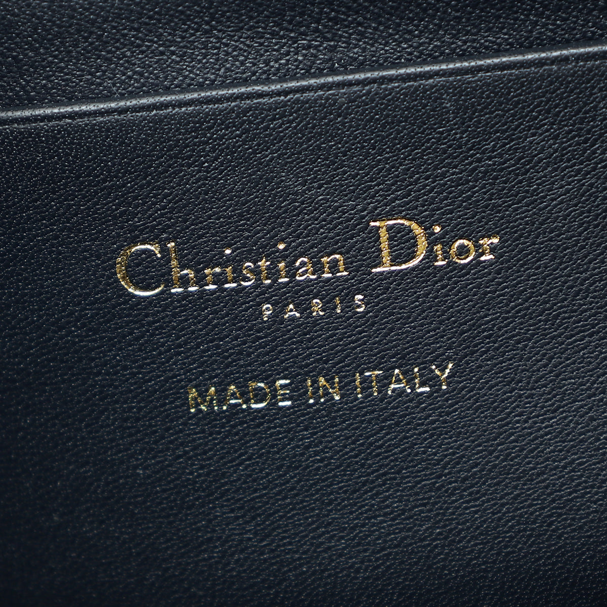 Christian Dior Navy Blue Oblique 30 Montaigne Dea Pouch