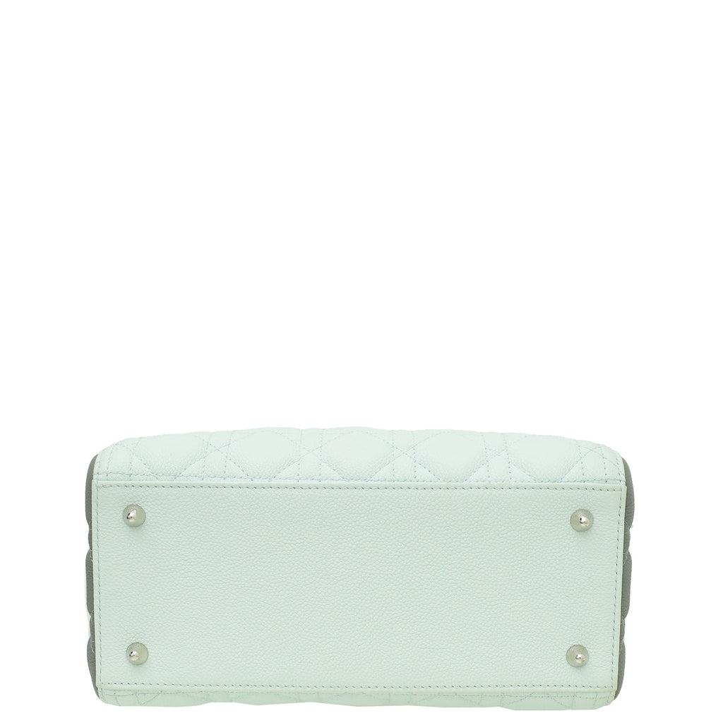 Christian Dior Tricolor Lady Dior Medium Bag