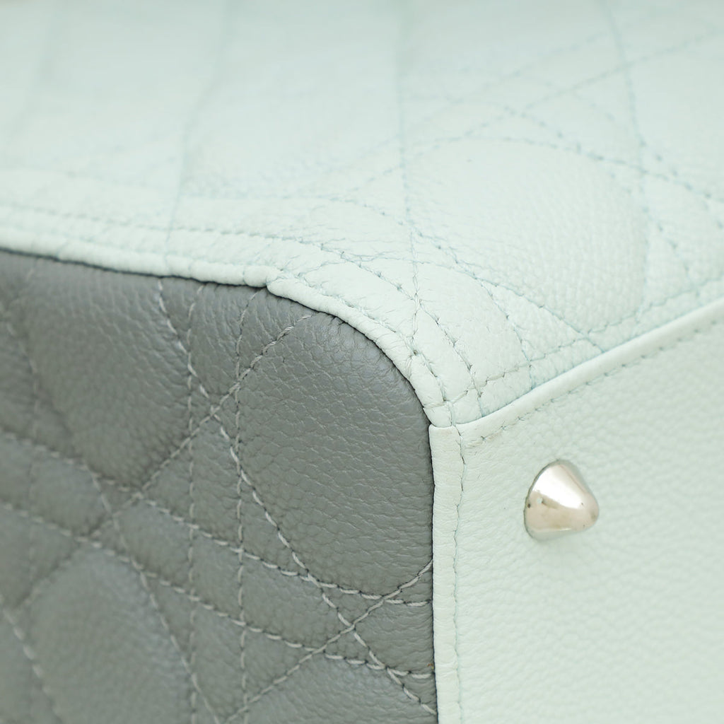 Christian Dior Tricolor Lady Dior Medium Bag